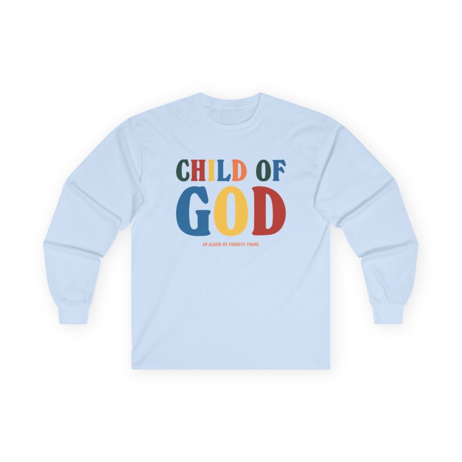 Forrest Frank Child of God by Forrest Unisex Ultra Cotton Long Sleeve Tee
