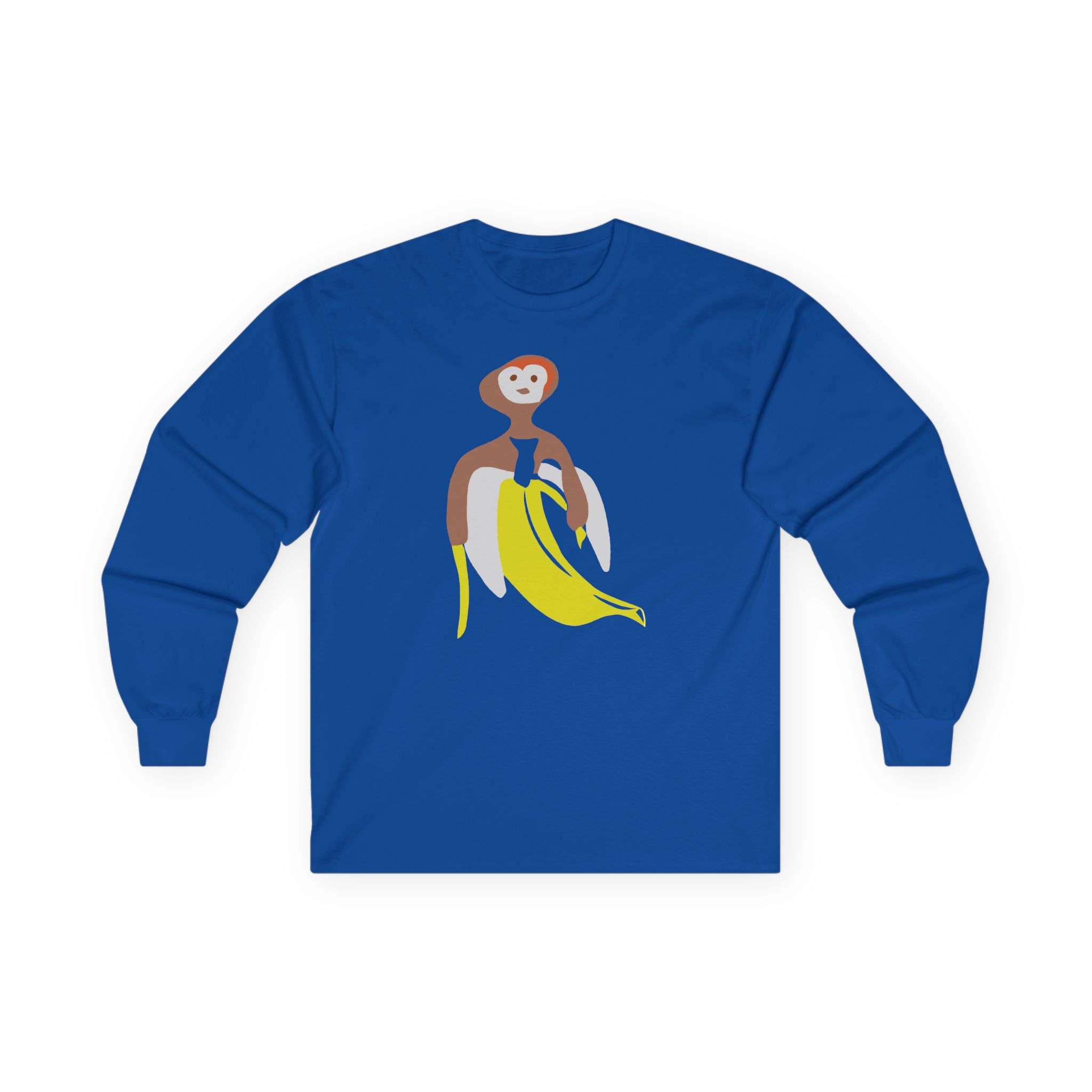 Spoonkid Inspired Banana Unisex Ultra Cotton Long Sleeve Tee