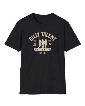 Billy Talent Band Silhouette Unisex Softstyle T-Shirt