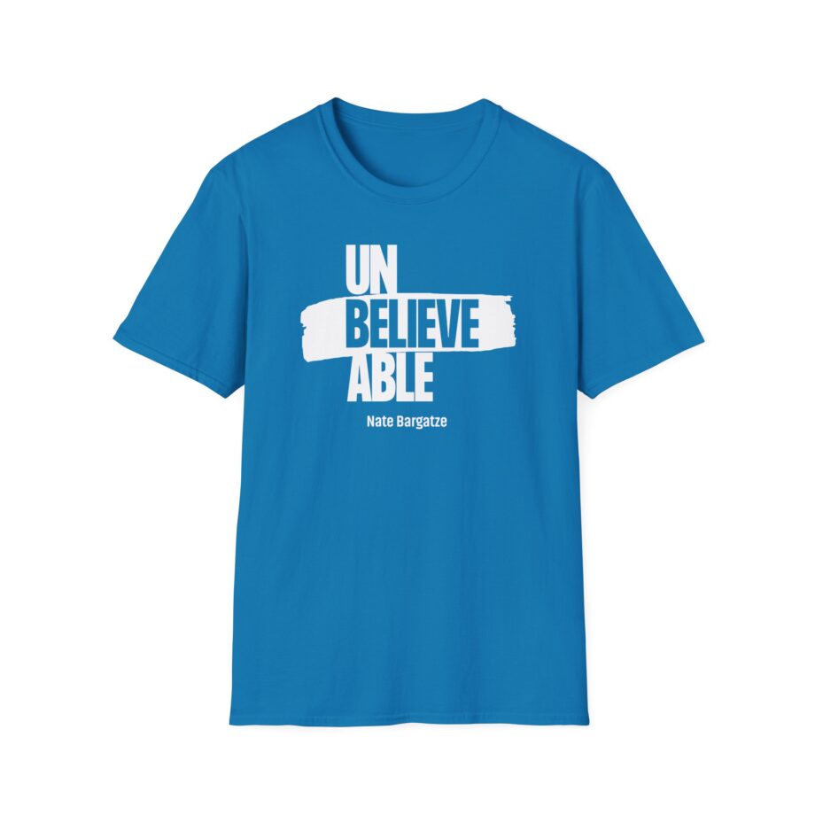 Nate Bargatze - Unbelievable Unisex Softstyle T-Shirt