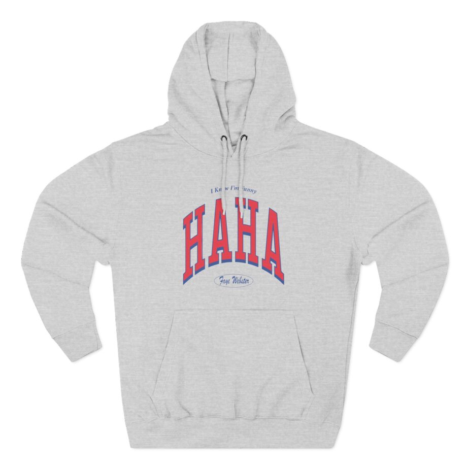 Faye Webster Three-Panel Fleece Hoodie