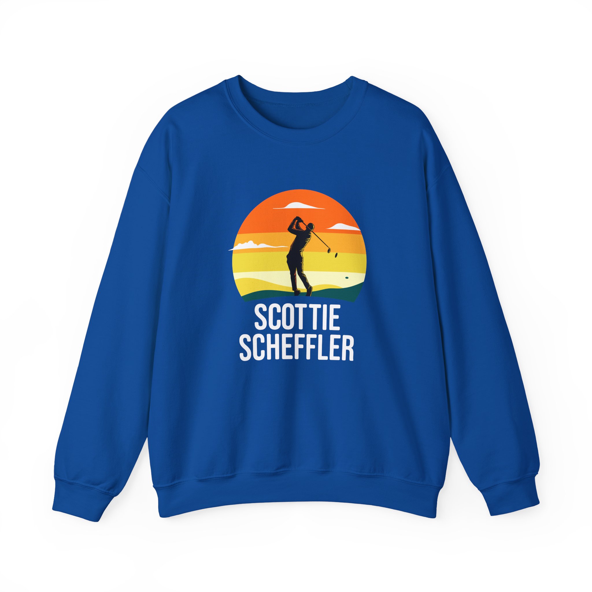 Scottie Scheffler Unisex Heavy Blendâ„¢ Crewneck Sweatshirt