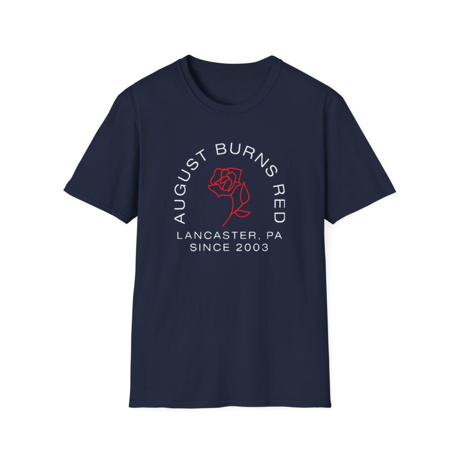 August Burns Red Rose Unisex Softstyle T-Shirt