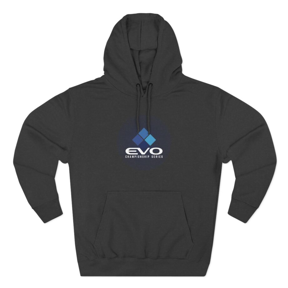 Evo Spiral Three-Panel Fleece Hoodie