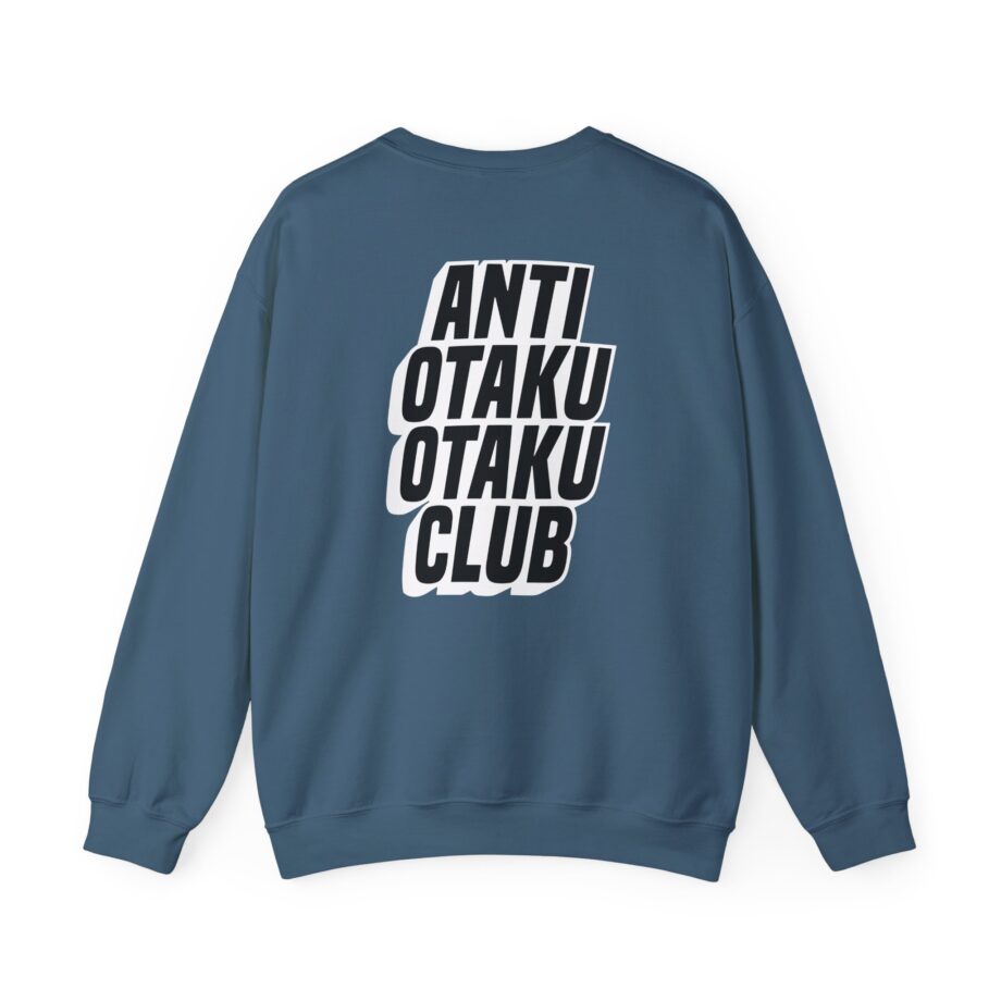 Rubius Anti Otaku Otaku Club Unisex Heavy Blend™ Crewneck Sweatshirt