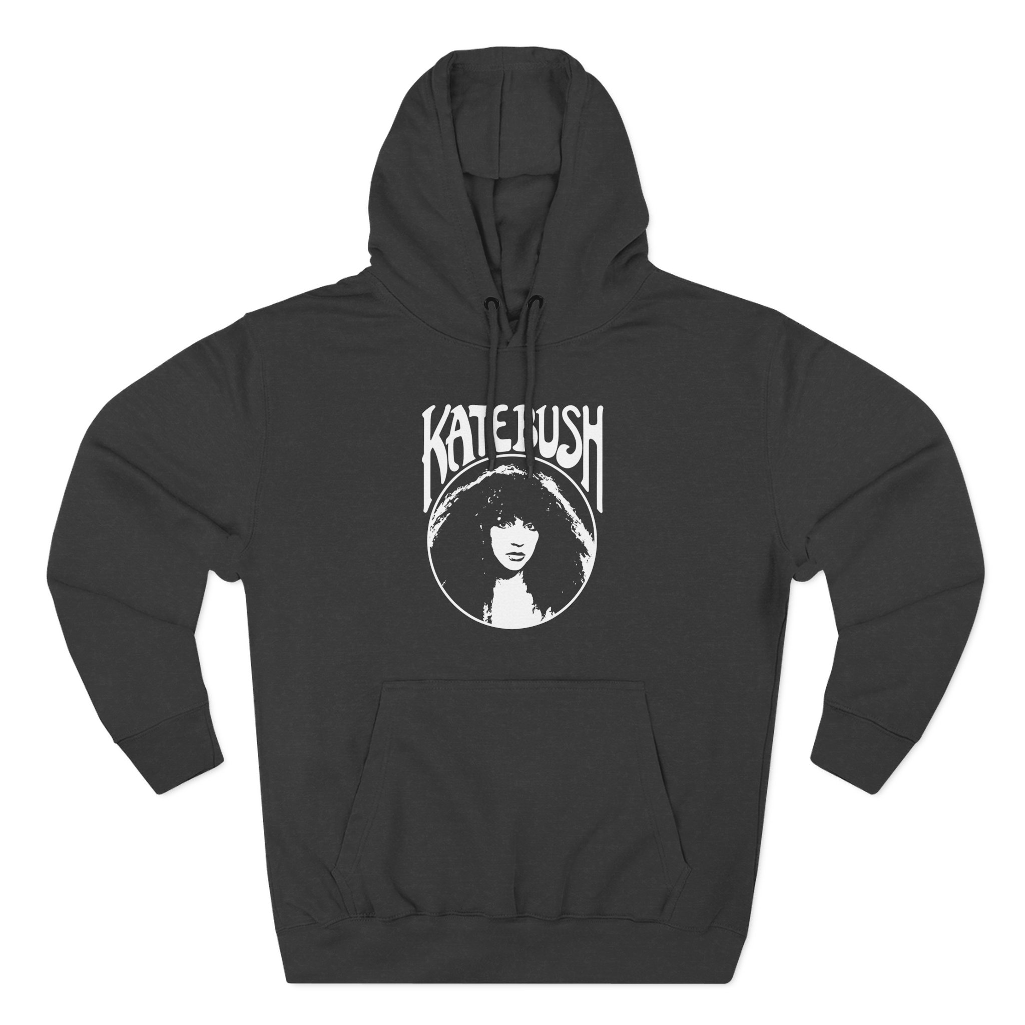 Kate Bush  Circle Logo Three-Panel Fleece Hoodie