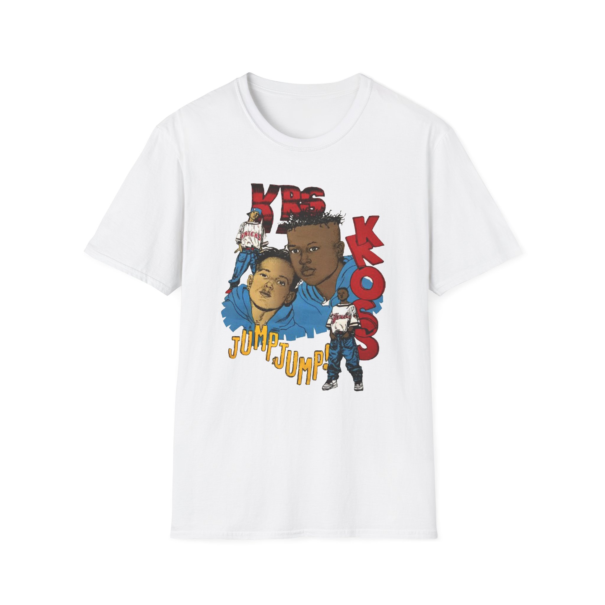 Vintage Kris Kross Jump Jump 90s Rap Unisex Softstyle T-Shirt
