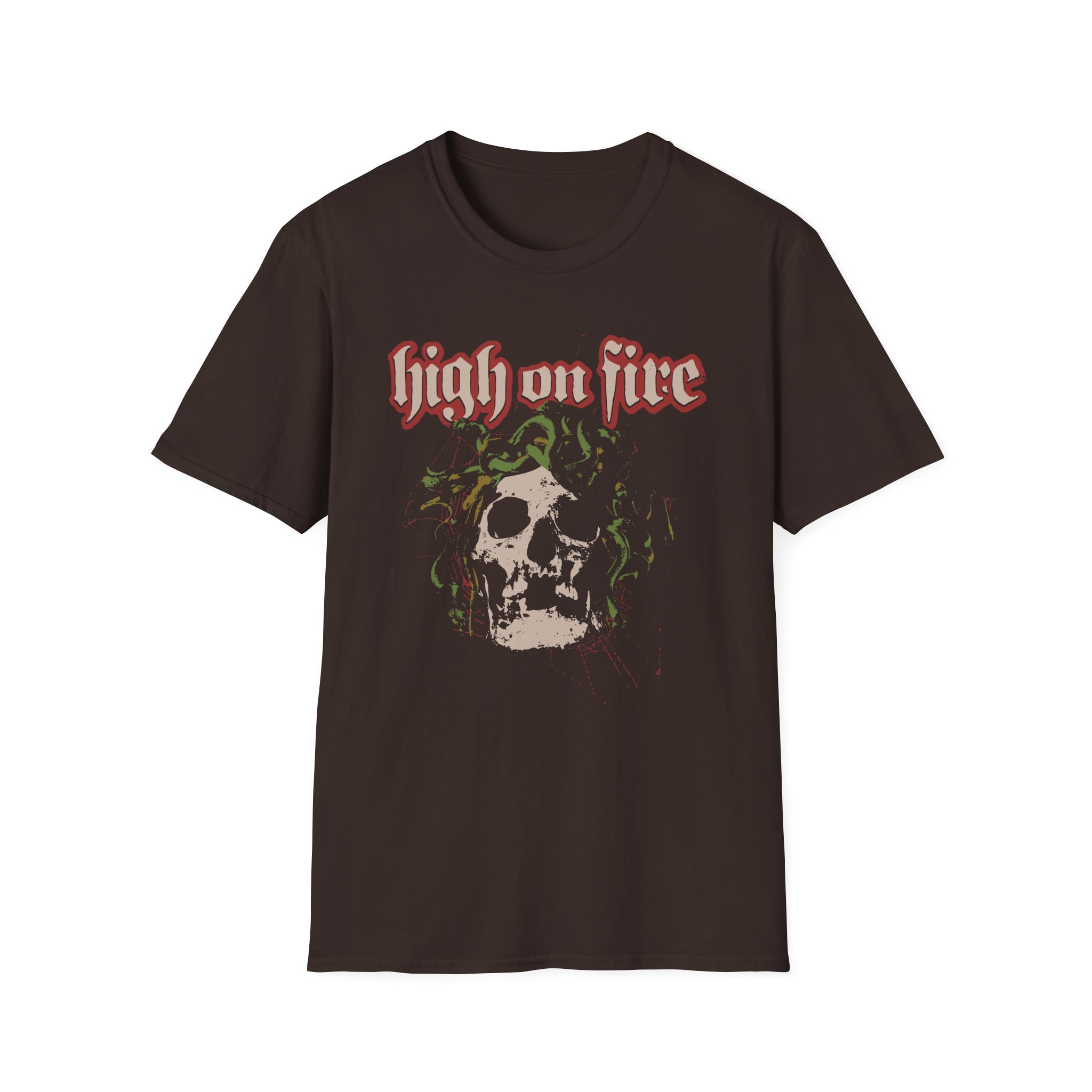 High on Fire Medusa Unisex Softstyle T-Shirt