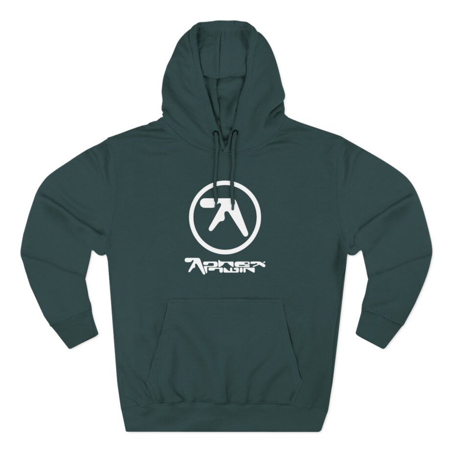 Aphex Twin Logo Three-Panel Fleece Hoodie