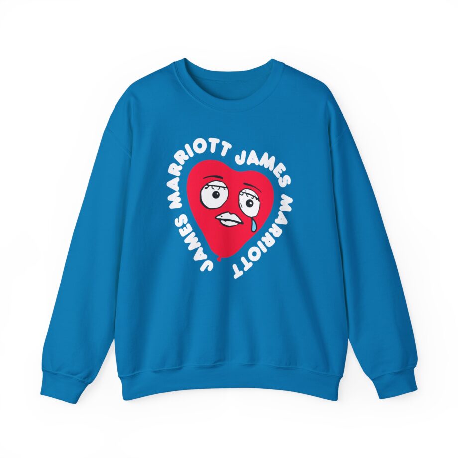 James Marriott Are We There Yet Heart Unisex Heavy Blend™ Crewneck Sweatshirt