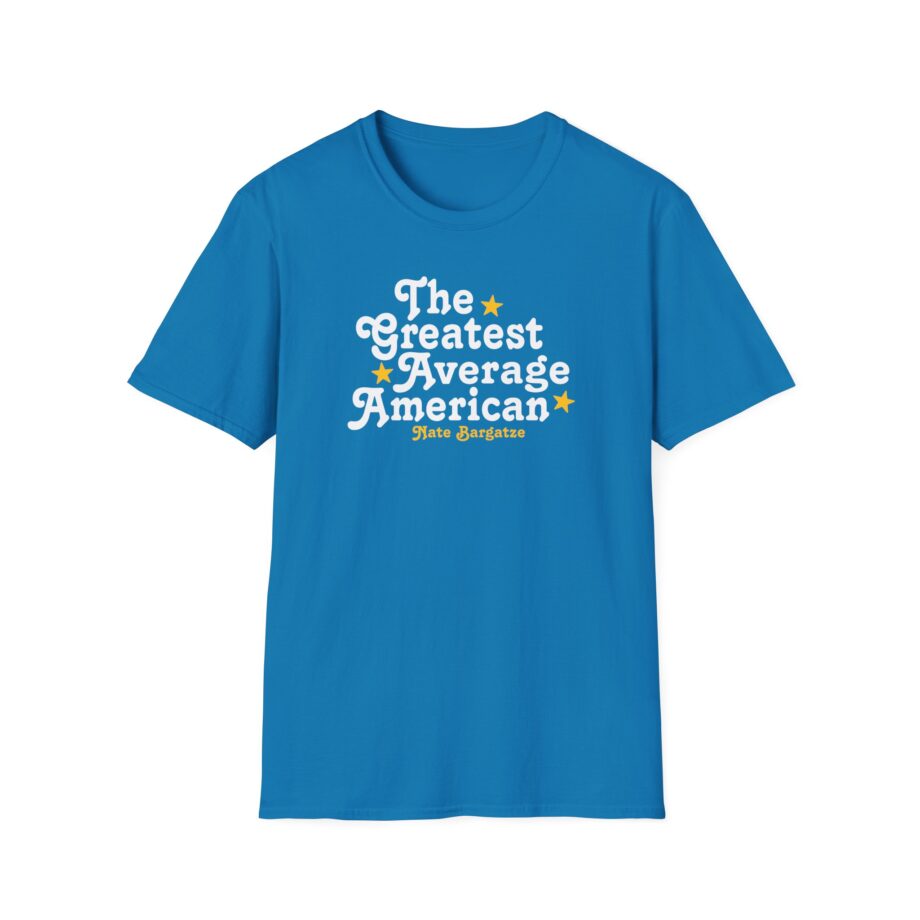 The Greatest Average American Nate Bargatze Unisex Softstyle T-Shirt