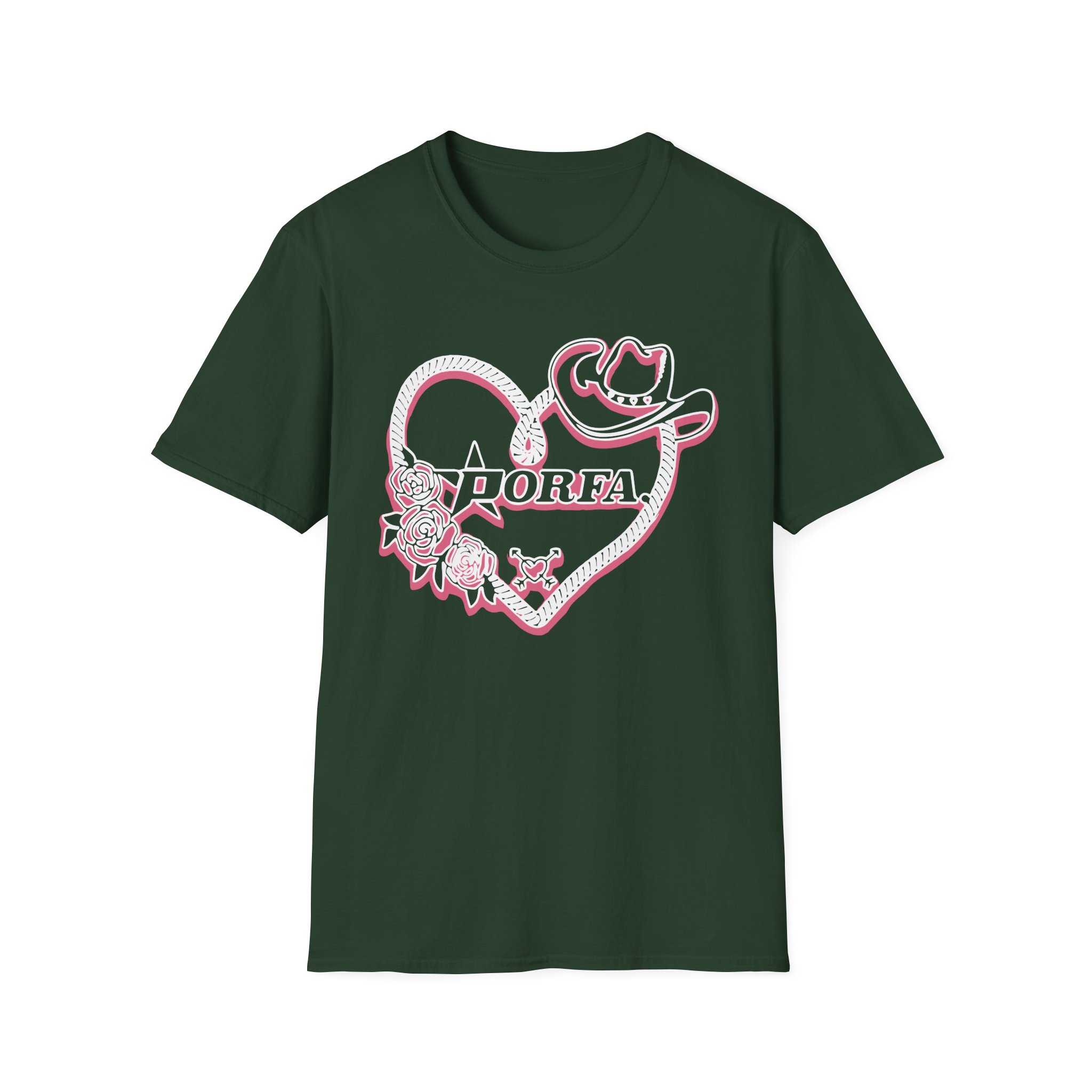 Porfa Love Lasso Unisex Softstyle T-Shirt