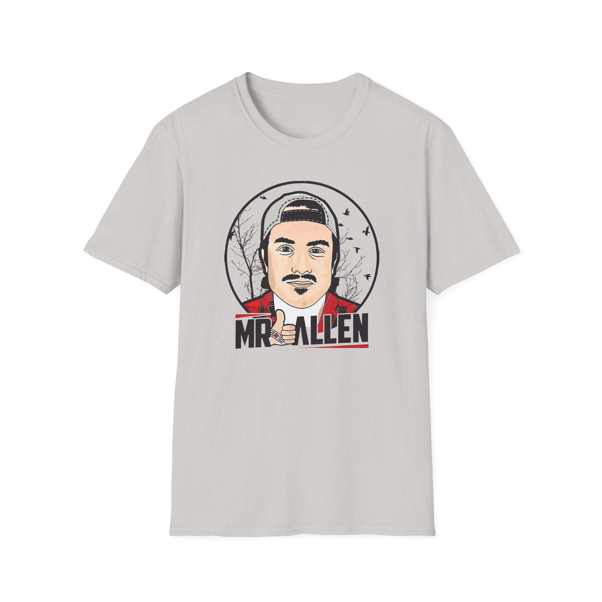 Mrballen Like Button Unisex Softstyle T-Shirt