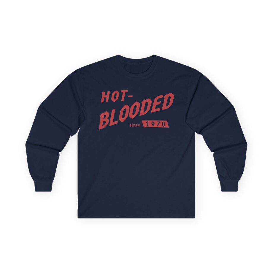 Foreigner Hot Blooded '77 Unisex Ultra Cotton Long Sleeve Tee