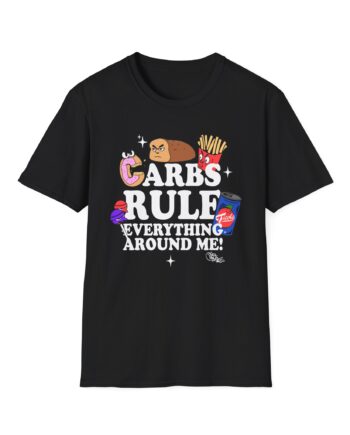 Method Man Carbs Rule Everything Around Me Unisex Softstyle T-Shirt