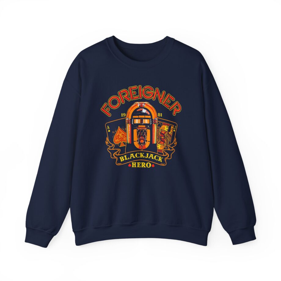 Foreigner Jack Hero Unisex Heavy Blend™ Crewneck Sweatshirt