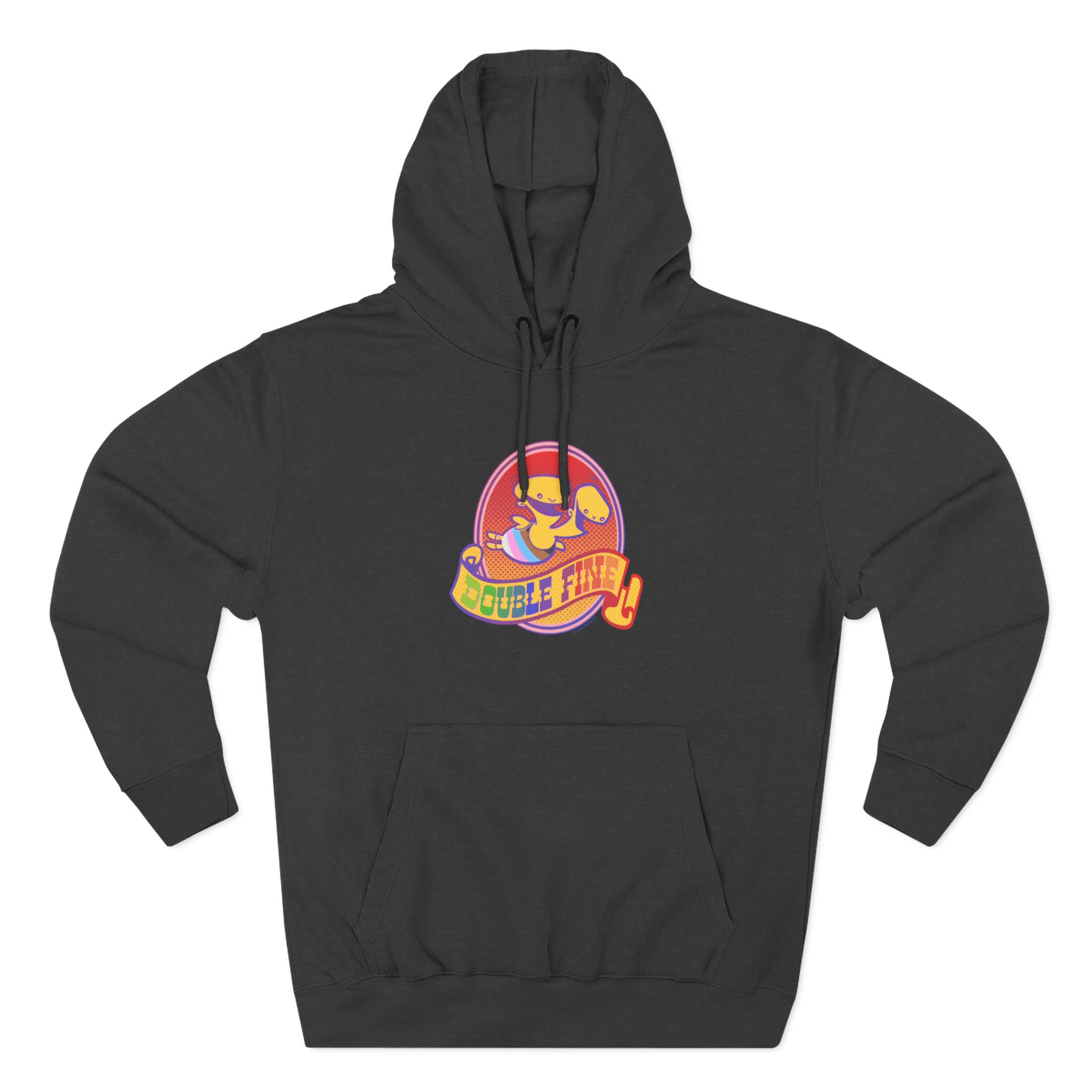 Double Fine Pride Three-Panel Fleece Hoodie