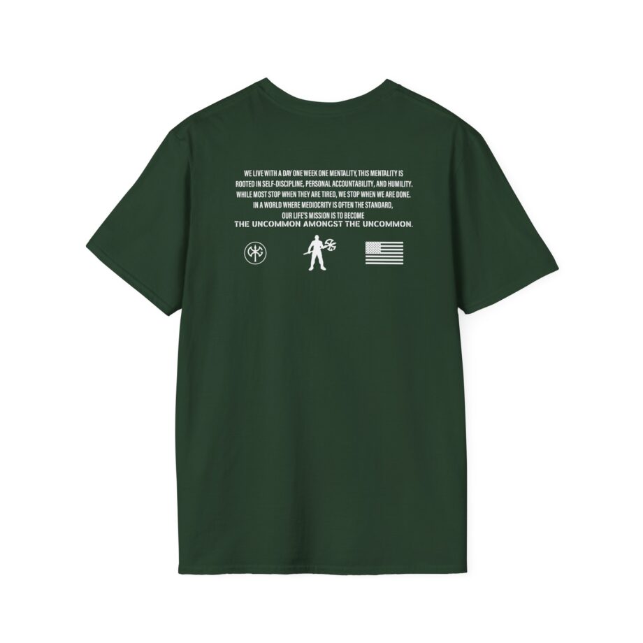 David Goggins Ethos Slogan Unisex Softstyle T-Shirt