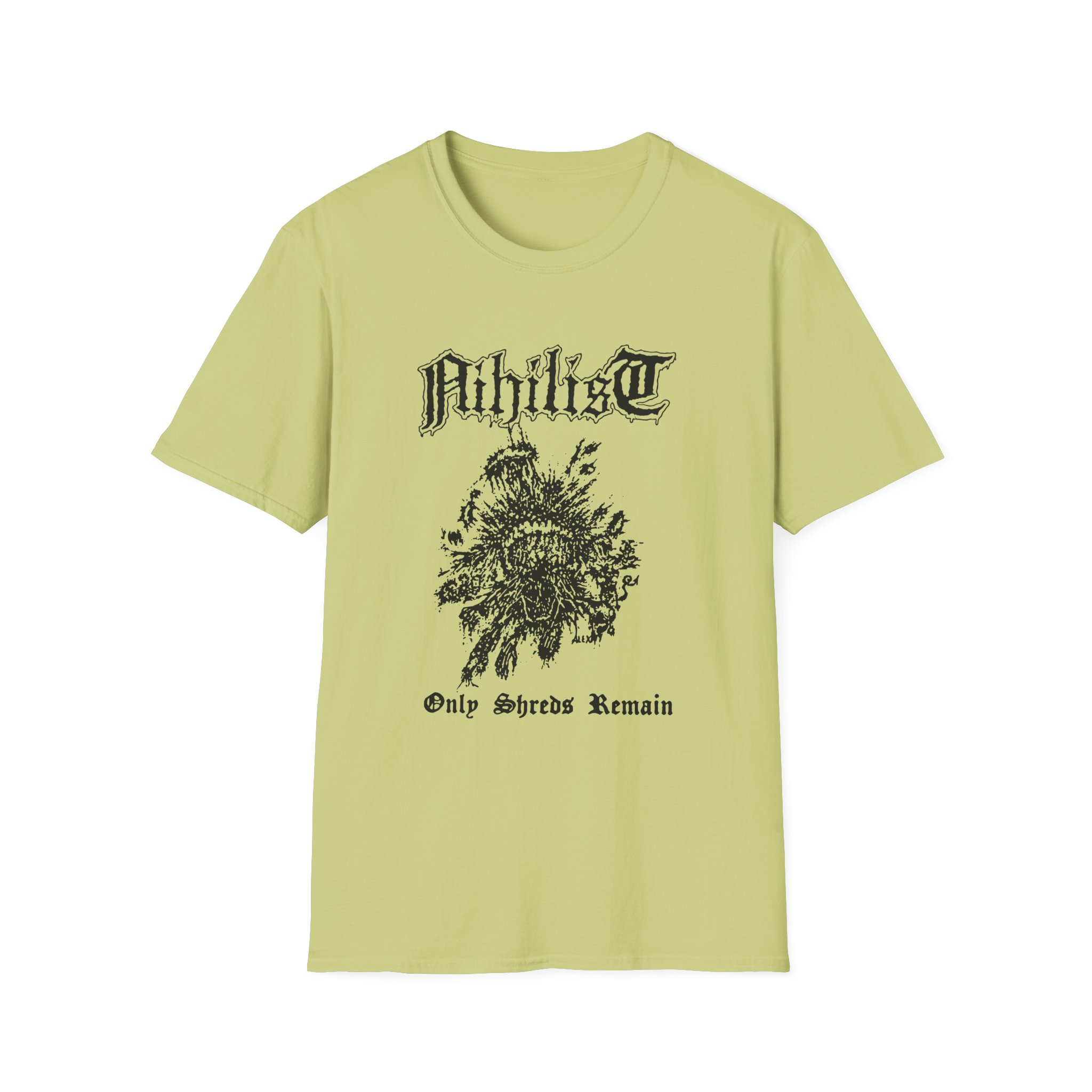 Entombed Only Shreds Remain Unisex Softstyle T-Shirt