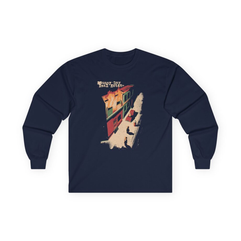Sunny Day Real Estate Burning Building Unisex Ultra Cotton Long Sleeve Tee