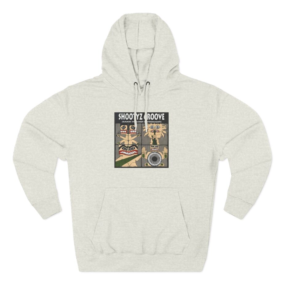 Shootyz Groove Jammin in Vicious Environments Album Cover Three-Panel Fleece Hoodie