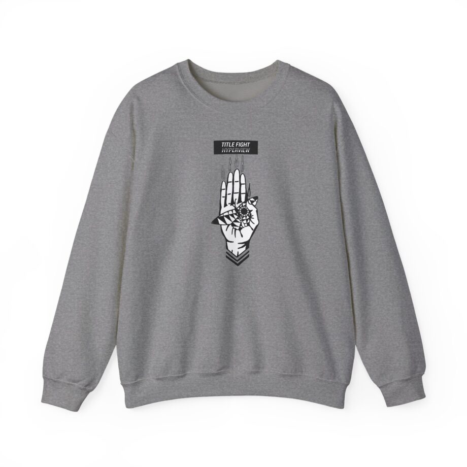 Title Fight Hyperview Hand Unisex Heavy Blend™ Crewneck Sweatshirt
