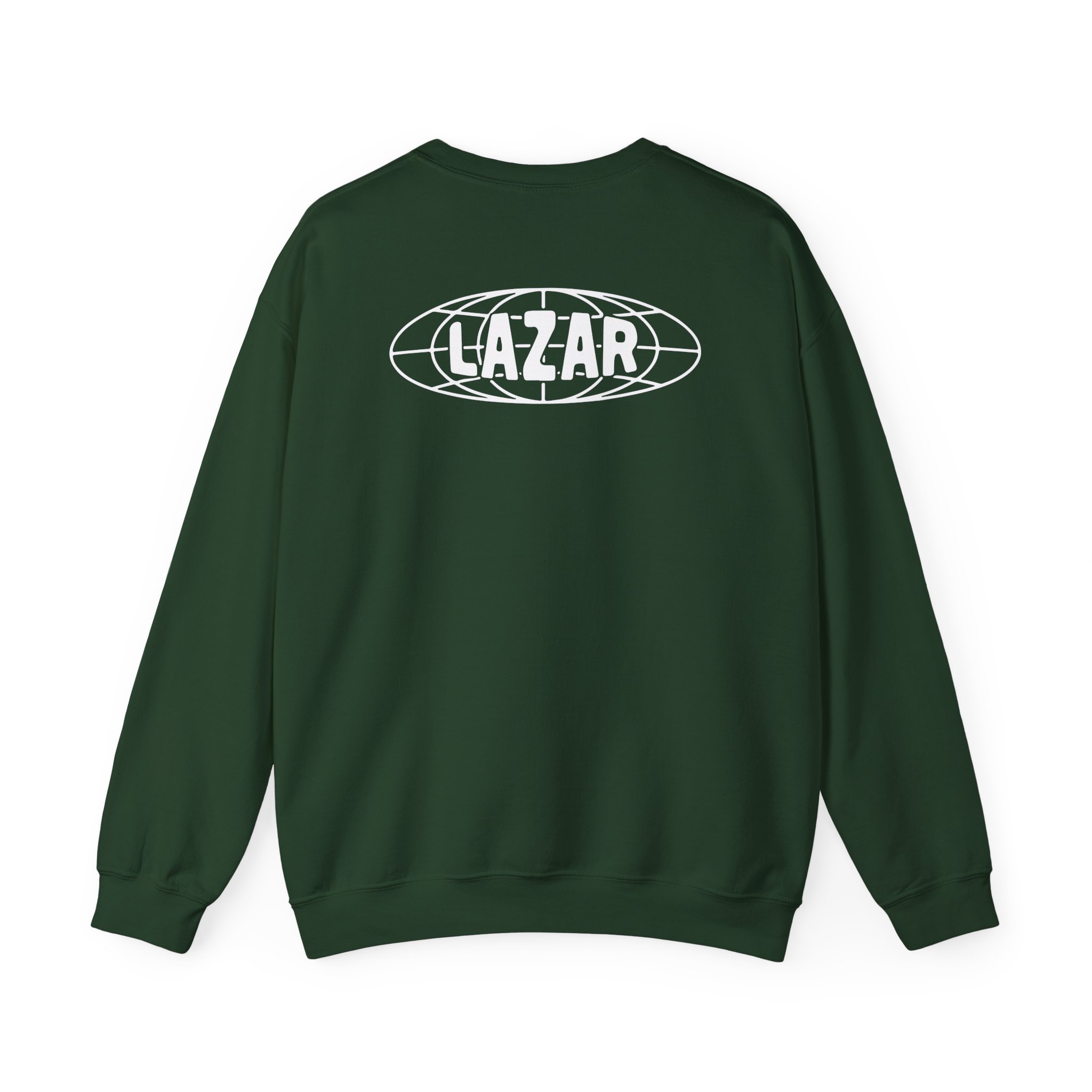 Lazarbeam Globe Indigo Unisex Heavy Blendâ„¢ Crewneck Sweatshirt