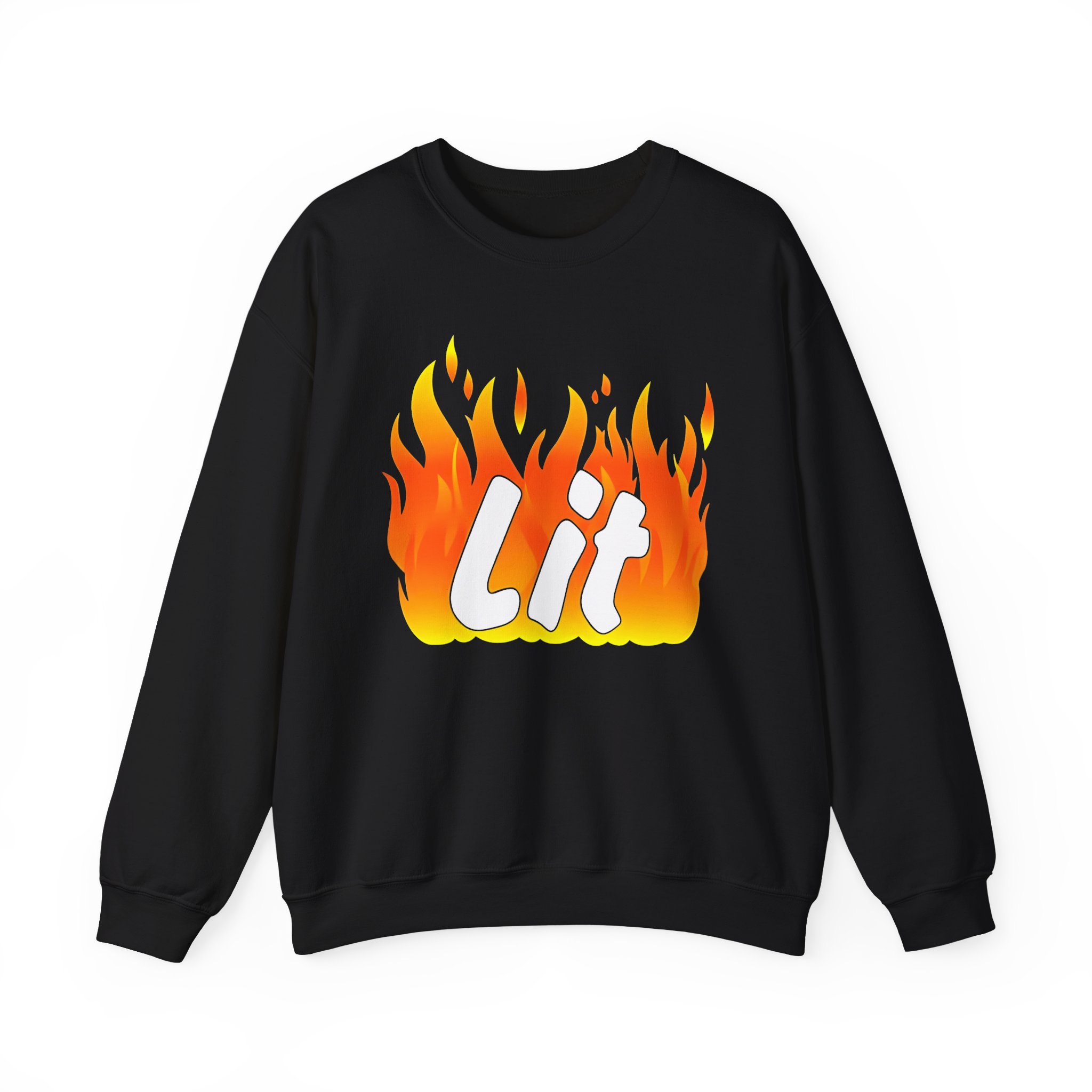 Dobre brothers Lit fire Unisex Heavy Blendâ„¢ Crewneck Sweatshirt