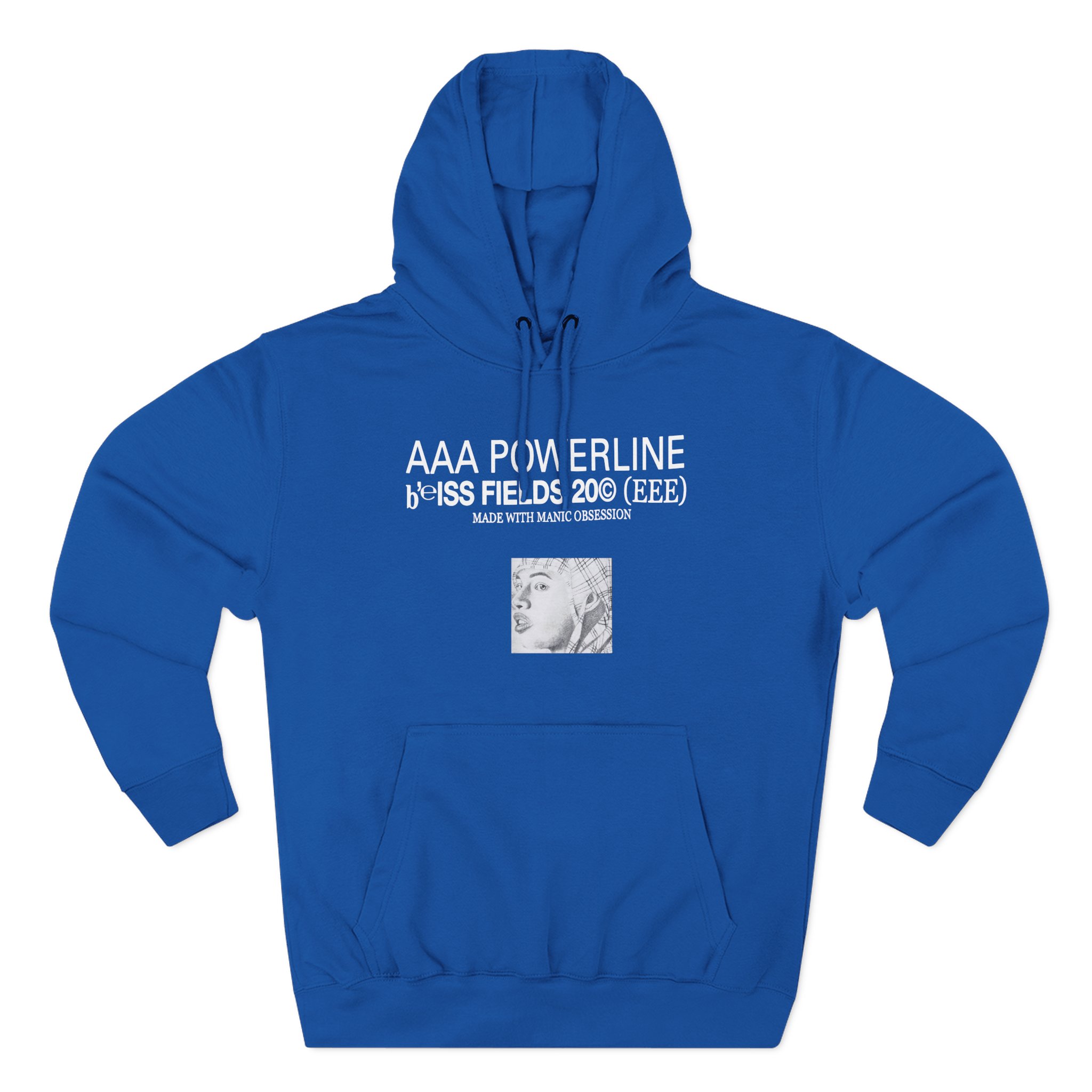 Ecco2k Bliss Fields Three-Panel Fleece Hoodie