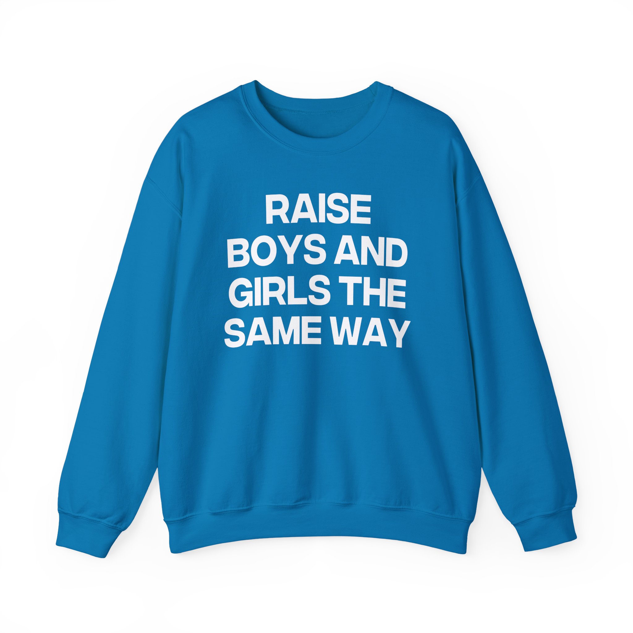 Jenny Holzer Raise the Same Way Unisex Heavy Blendâ„¢ Crewneck Sweatshirt