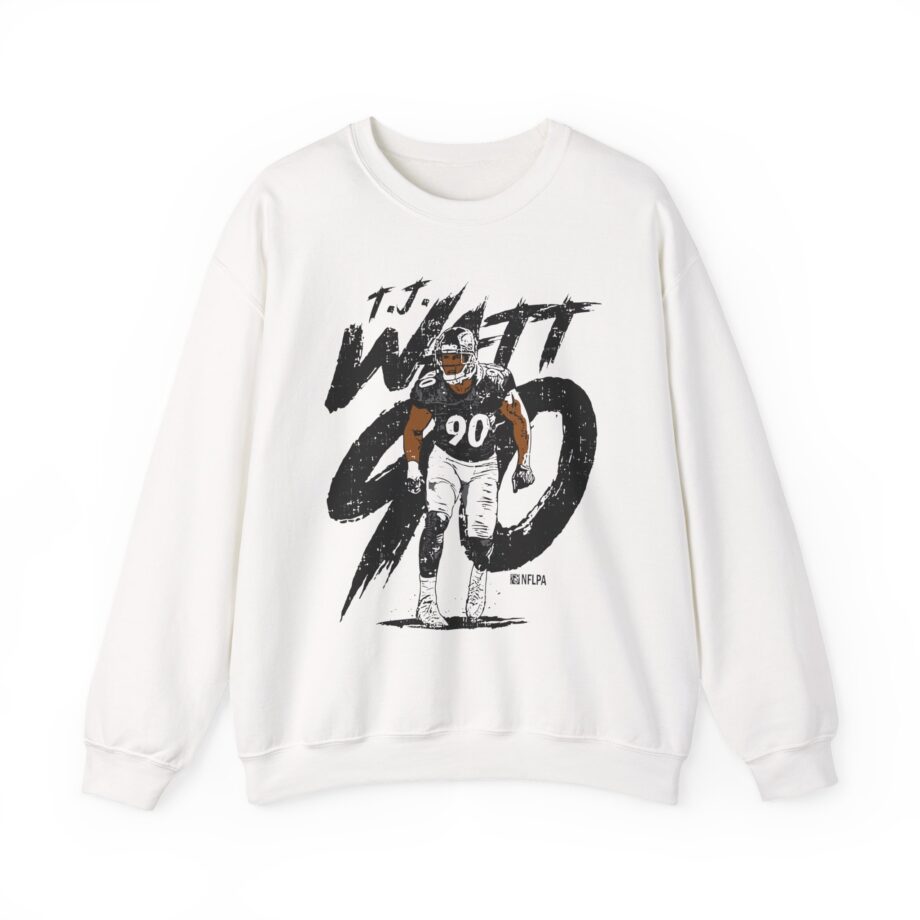 Tj Watt Rough Unisex Heavy Blend™ Crewneck Sweatshirt