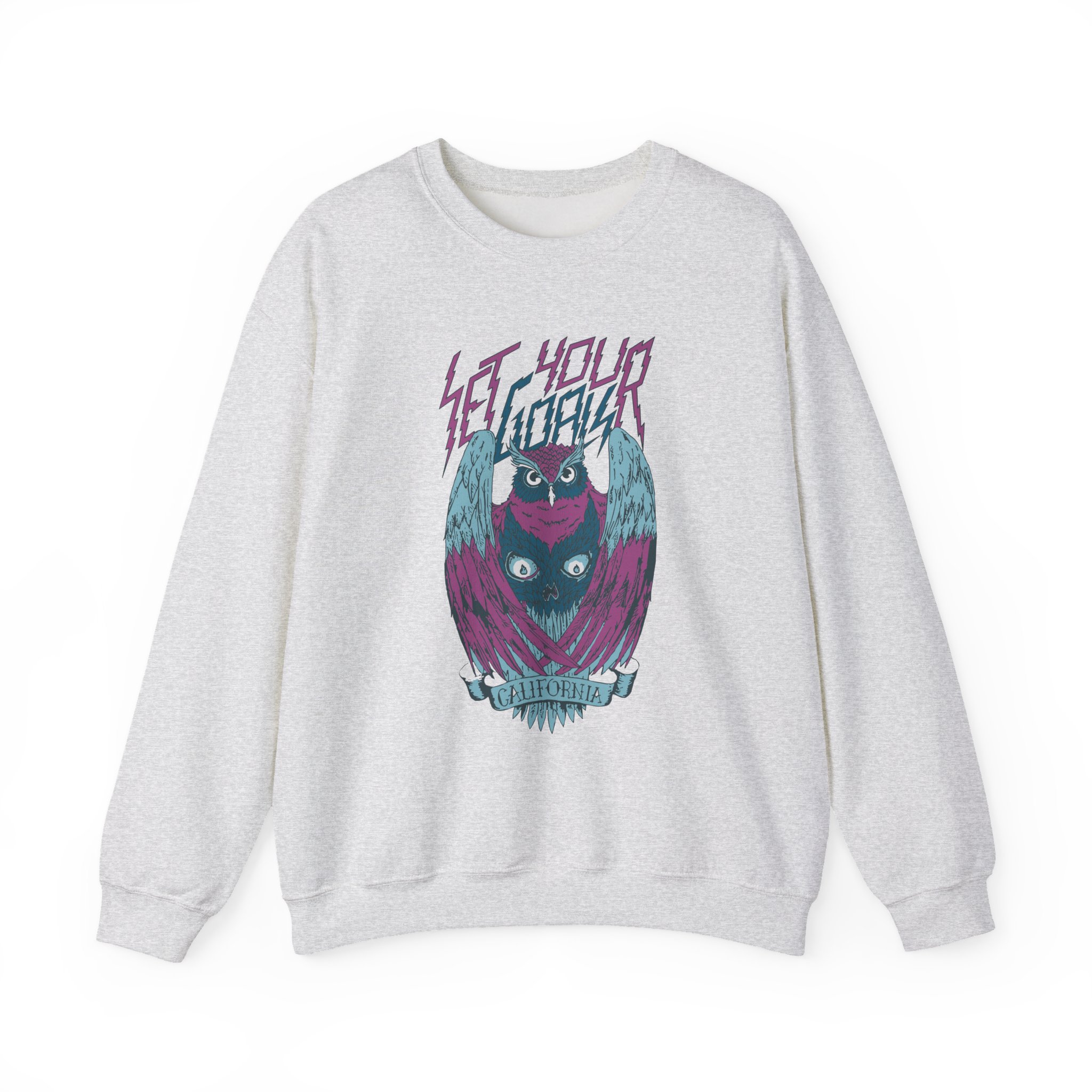 Set Your Goals Unisex Heavy Blendâ„¢ Crewneck Sweatshirt