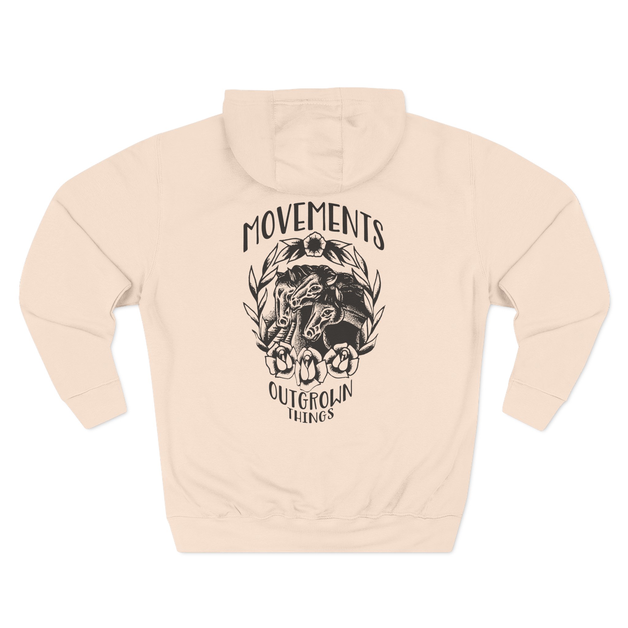 Movements Traditional Horse Three-Panel Fleece Hoodie