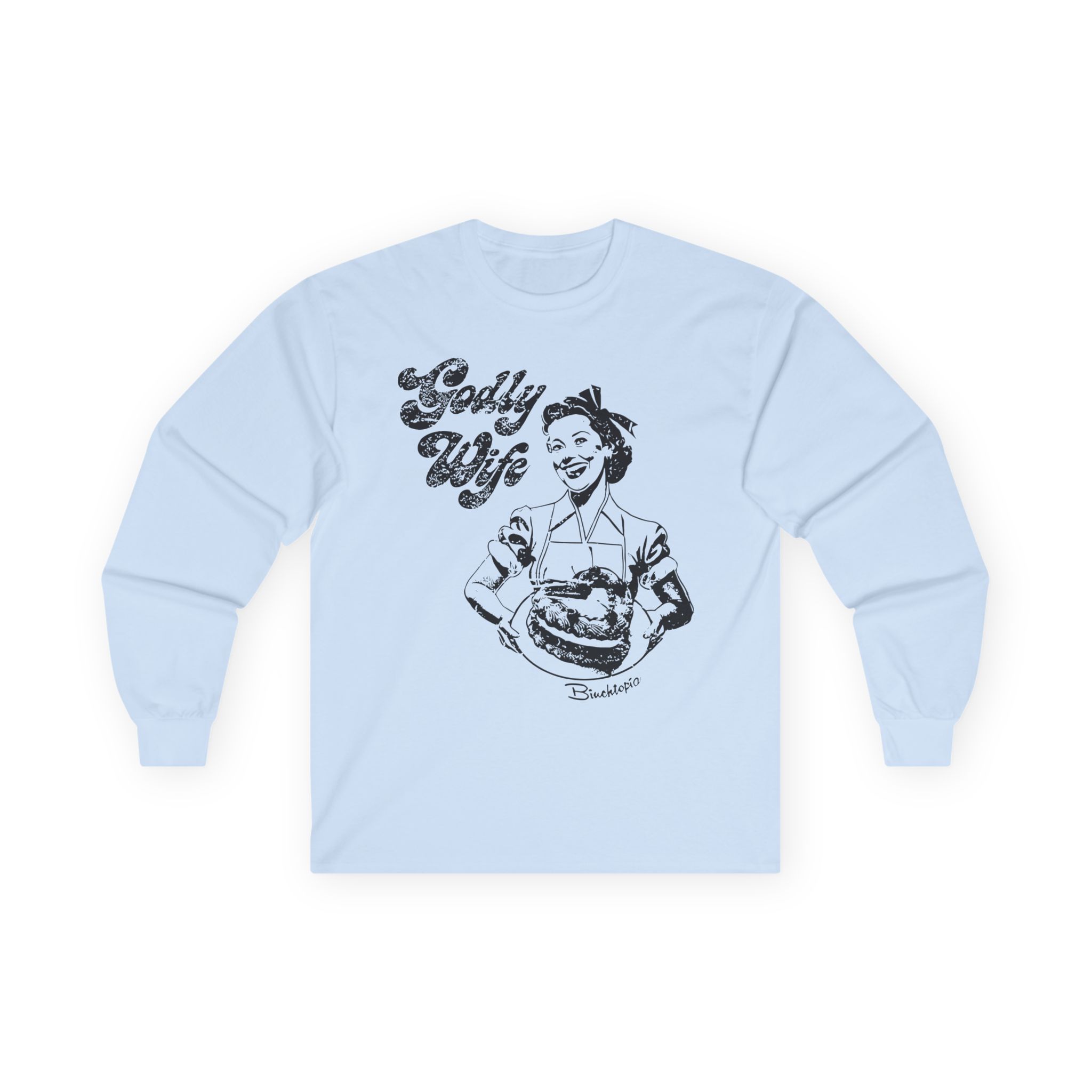 Binchtopia Godly Wife Unisex Ultra Cotton Long Sleeve Tee