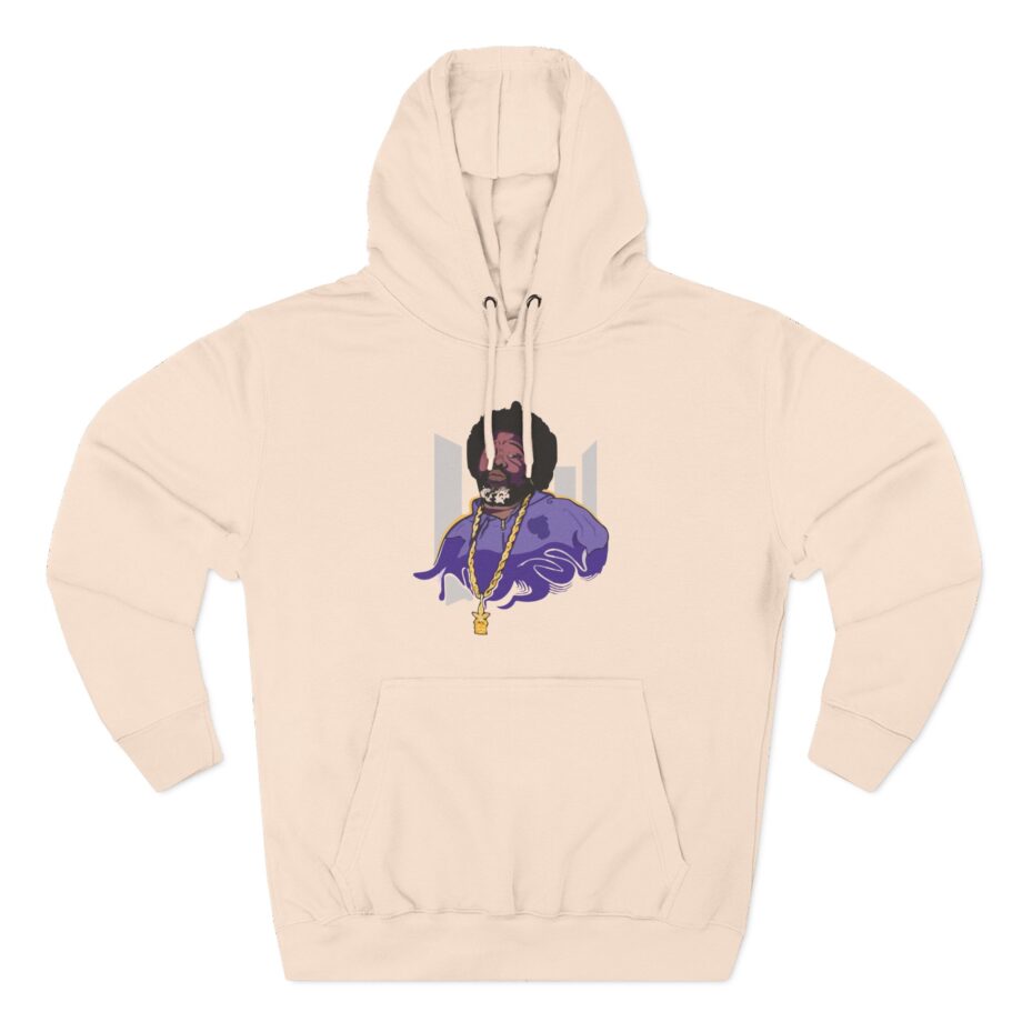 Afroman Because I got High Three-Panel Fleece Hoodie