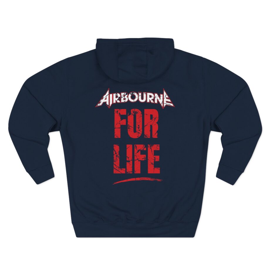 Airbourne Rnrfl Three-Panel Fleece Hoodie