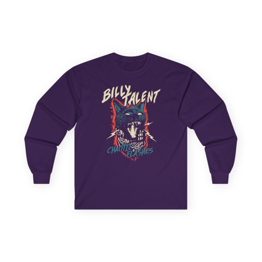 Billy Talent ﻿Chaotic Flashes Unisex Ultra Cotton Long Sleeve Tee