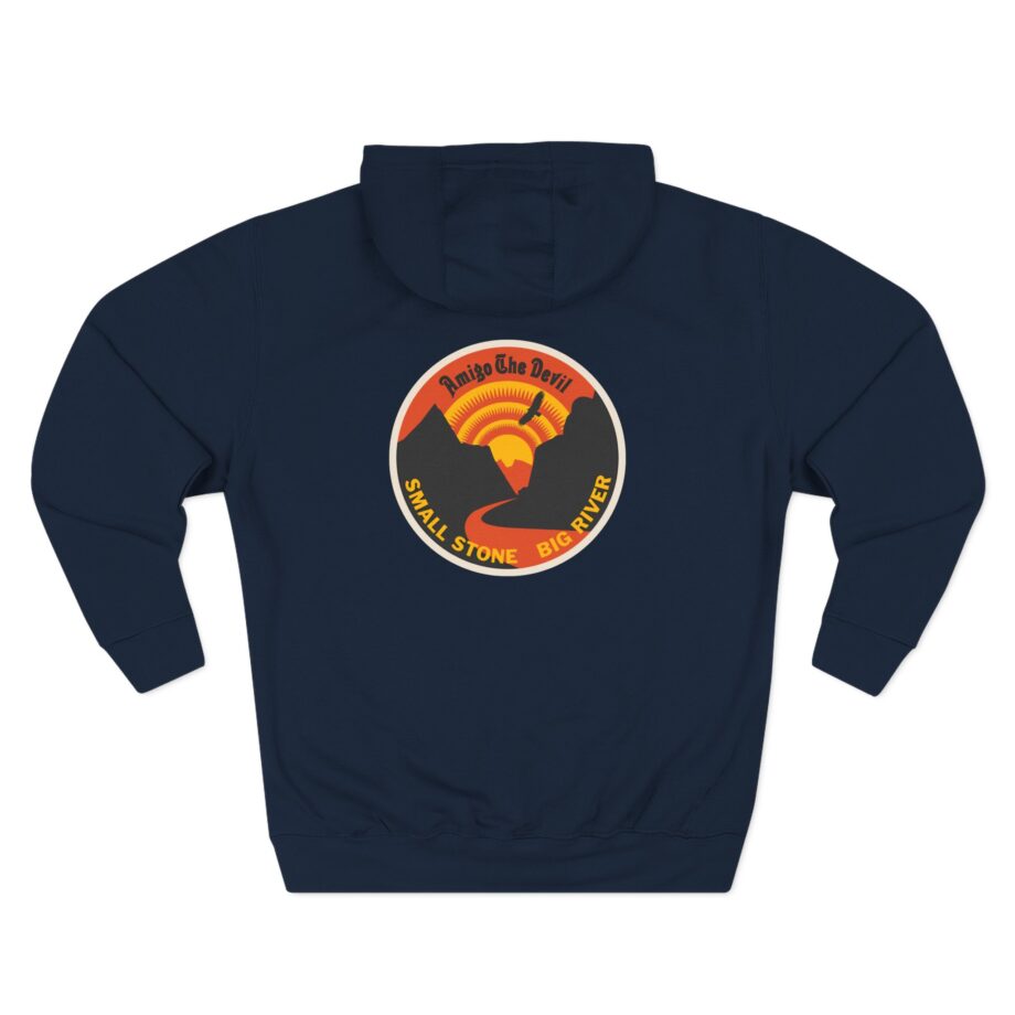 Amigo the Devil  Three-Panel Fleece Hoodie