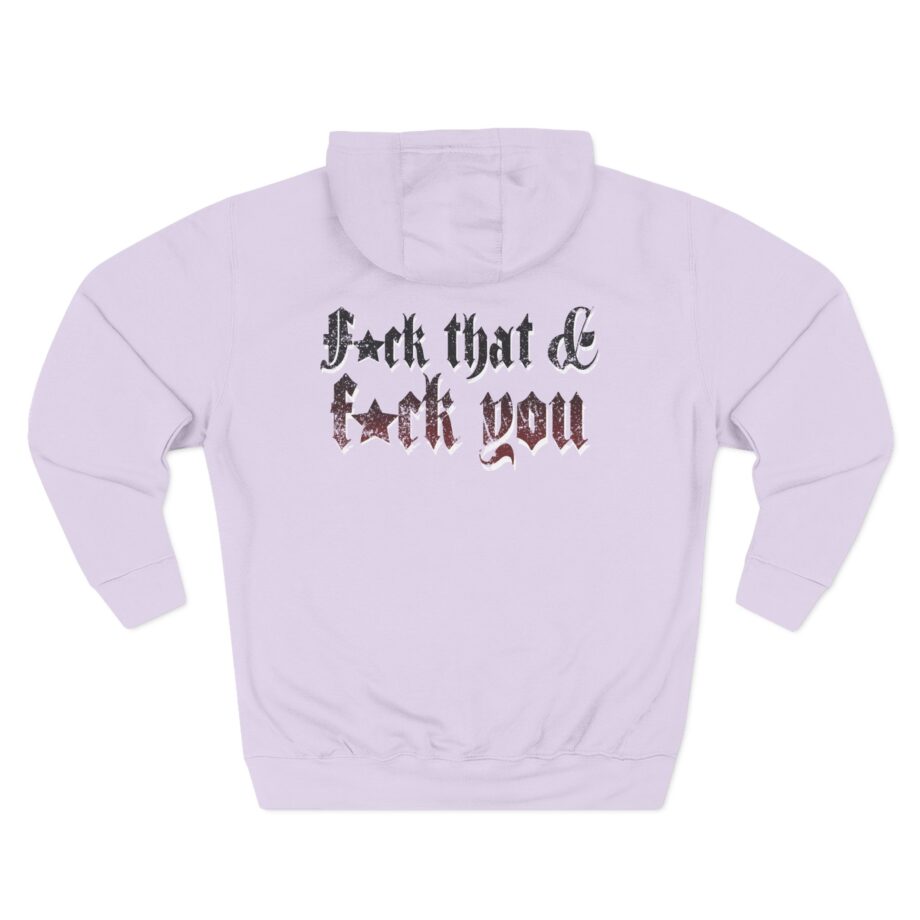 Hardy F*ck You Three-Panel Fleece Hoodie