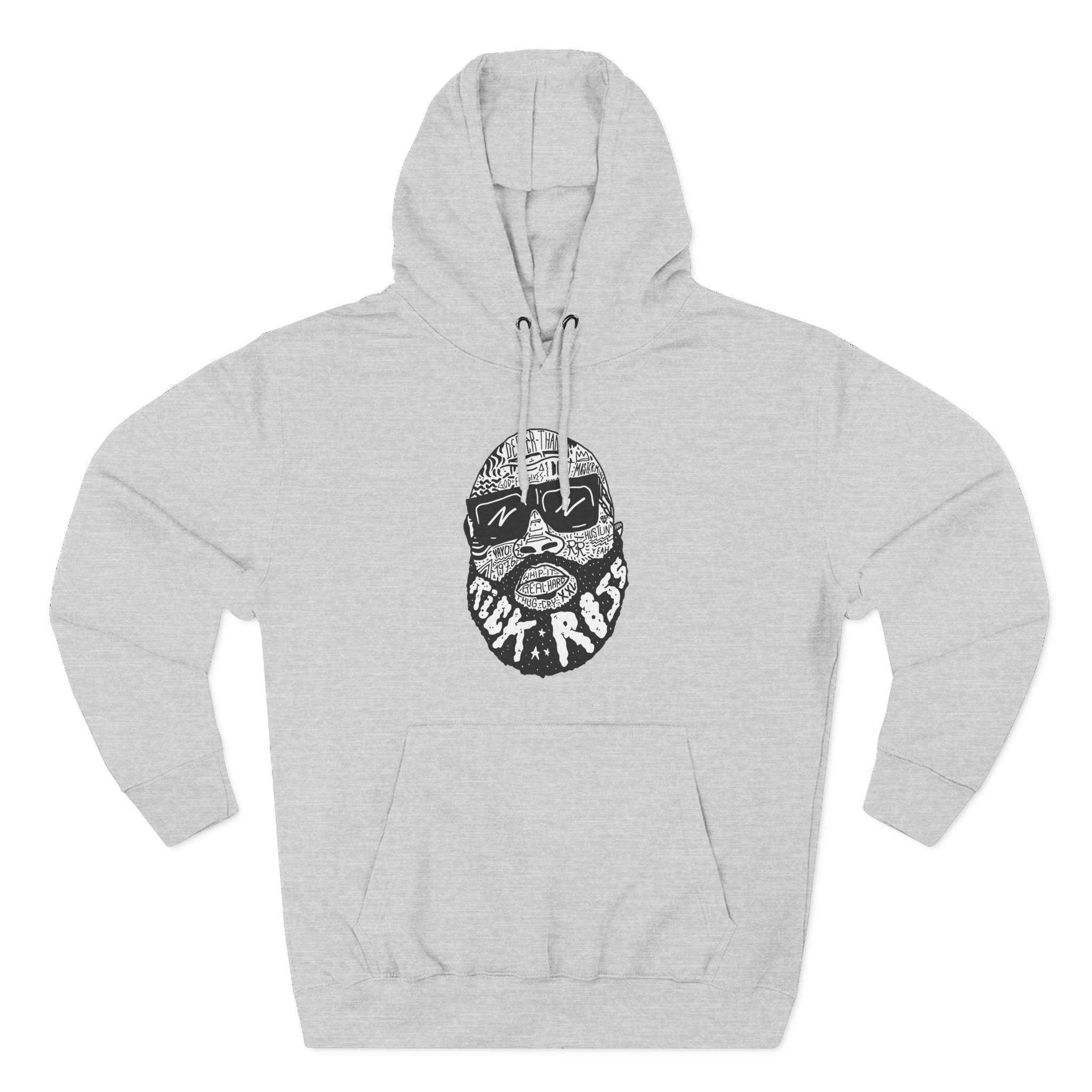 Rick Ross Three-Panel Fleece Hoodie