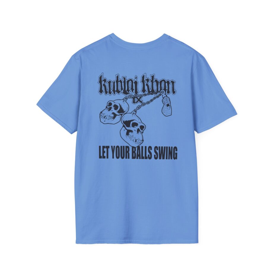 Kublai Khan - Let the Balls Swing Natural Unisex Softstyle T-Shirt