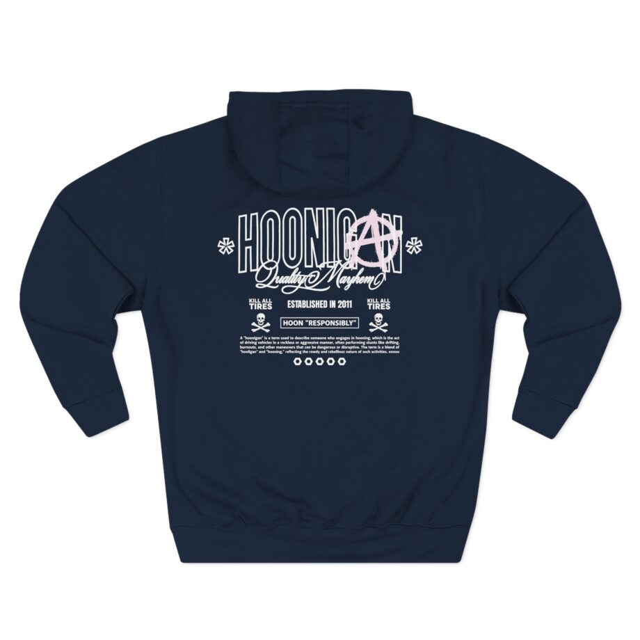 Ken Block Hoonigan Hoonarchy Three-Panel Fleece Hoodie
