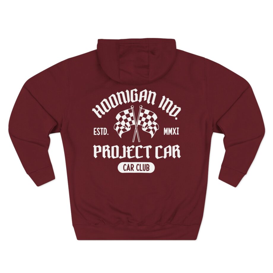 Ken Block Hoonigan Pccc Three-Panel Fleece Hoodie