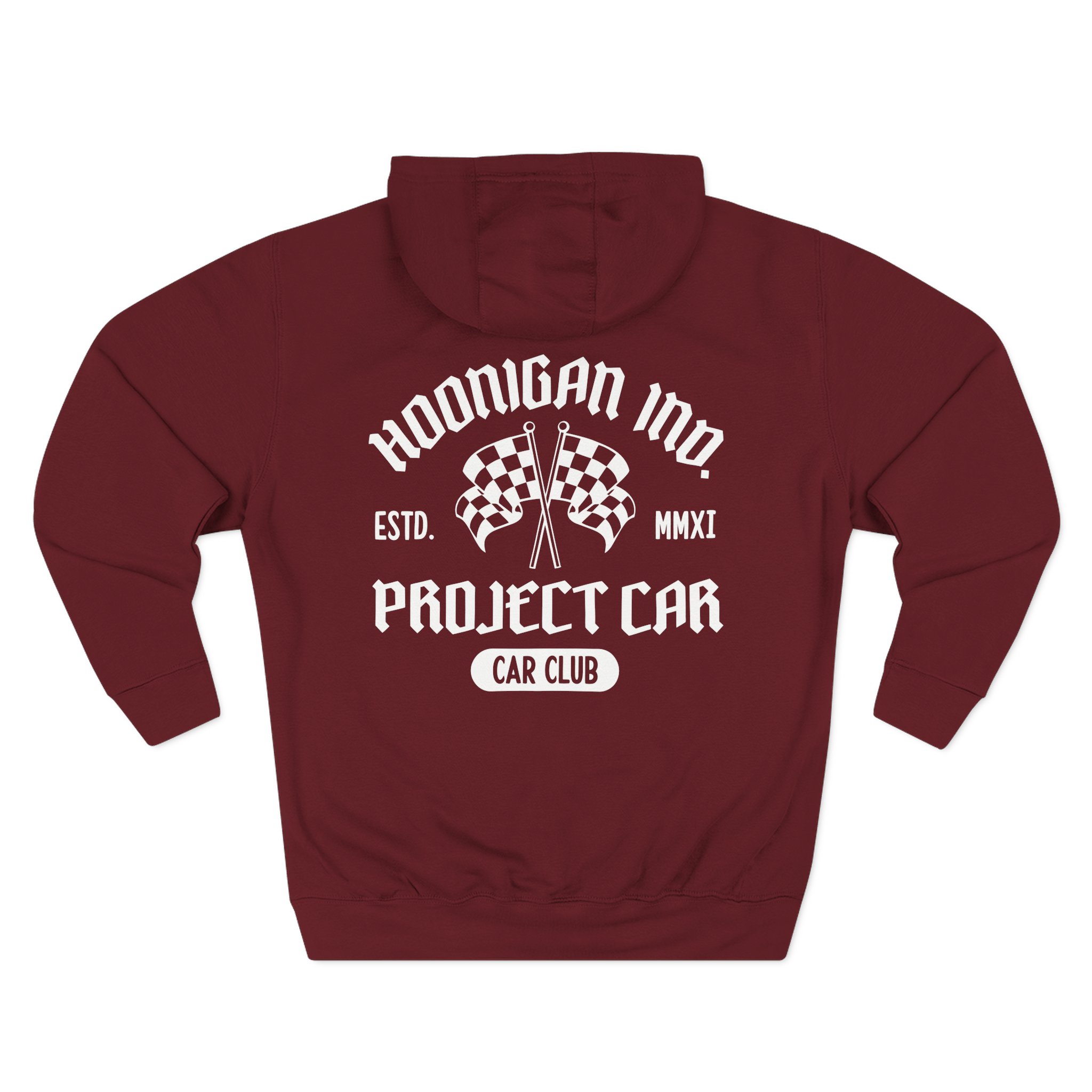 Ken Block Hoonigan Pccc Three-Panel Fleece Hoodie