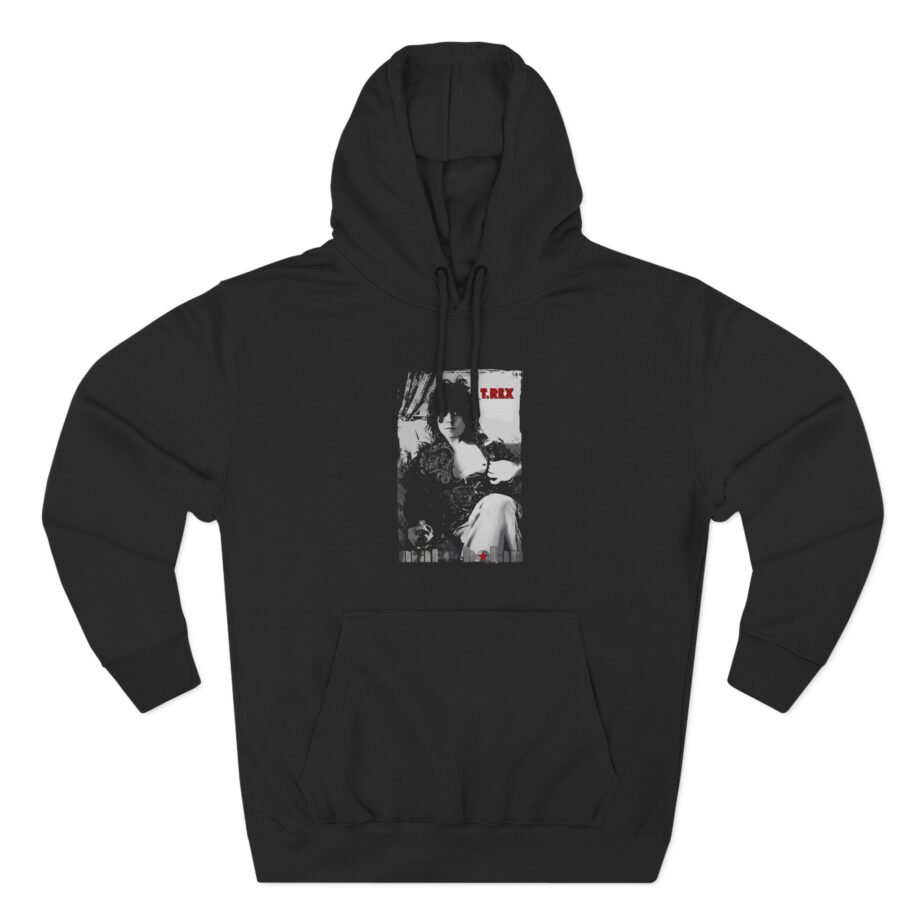 T Rex Nipple Three-Panel Fleece Hoodie
