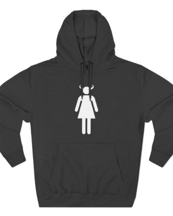 Halestorm It's a Bad Girl's World Three-Panel Fleece Hoodie