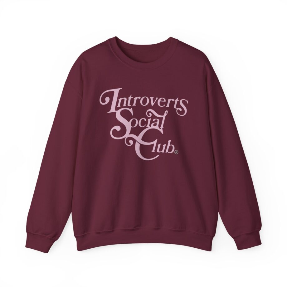 Kallmekris Introverts Social Club Unisex Heavy Blend™ Crewneck Sweatshirt