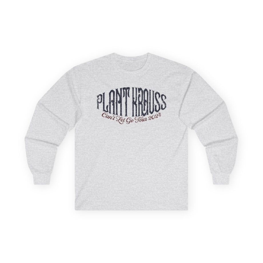 Robert Plant Inflated Type Unisex Ultra Cotton Long Sleeve Tee