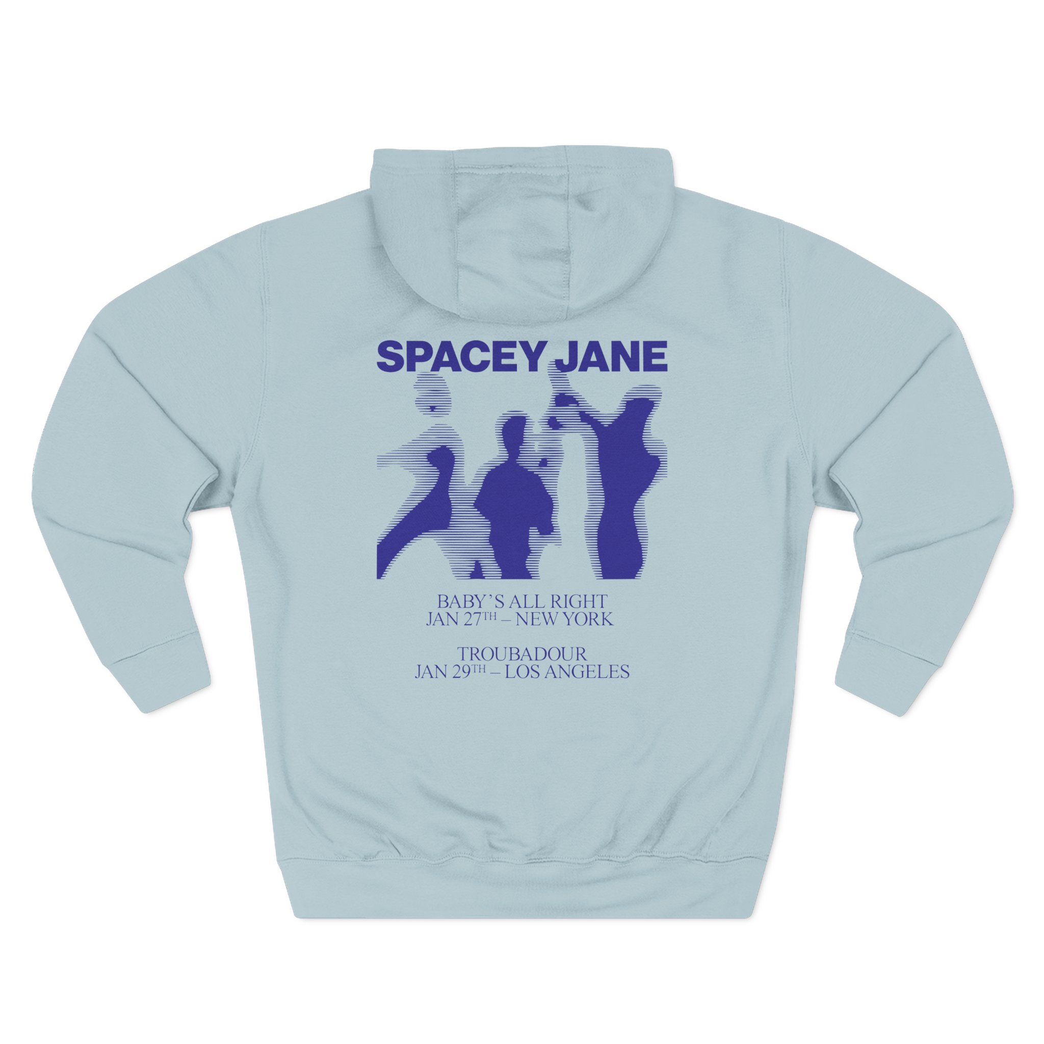 Spacey Jane Us Underplay Tour Three-Panel Fleece Hoodie