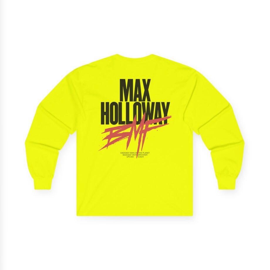 Max Holloway Dmp/bmf Unisex Ultra Cotton Long Sleeve Tee